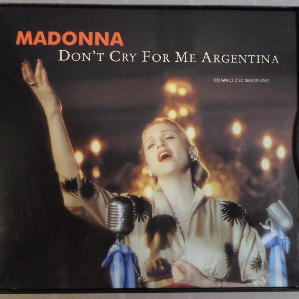 Madonna CD - Don't Cry for Me Argentina